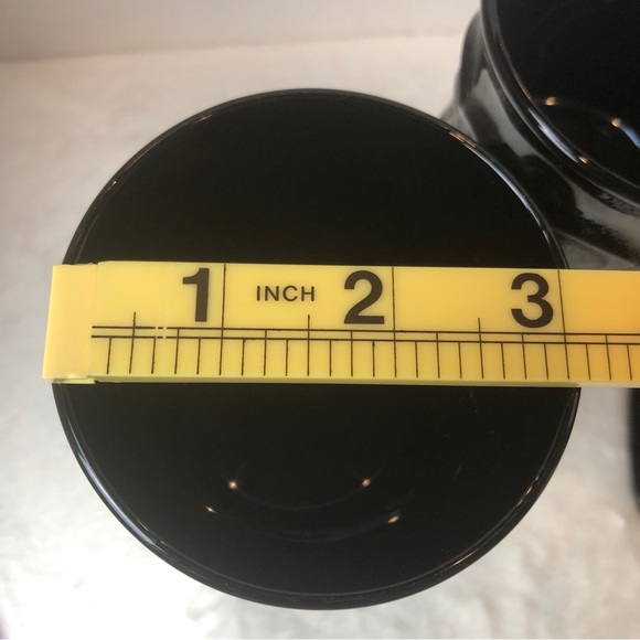 Vintage Noritake Spotlight Black Ebony Teardrop Glass Water Footed Wine, set 4 - Picture 6 of 10